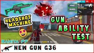 NEW GUN : G36 | OB33 UPDATE | FULL ABILITY TEST (SINHALA) - RAMIYA FF