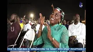 ELDER NTUMY CHARGED THE ATMOSPHERE AT OBUASI FOR CHRIST CRUSADE..