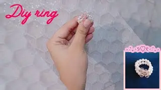 #Diy Beads Ring💍#5 mins craft#