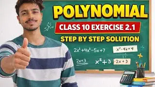 Polynomials Chapter 2 | Ex 2.1 Complete Solution | Class 10
