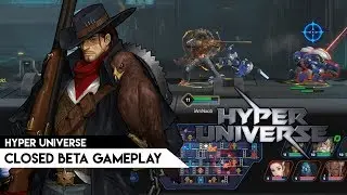 Hyper Universe - Closed Beta gameplay 3 (vs AI)