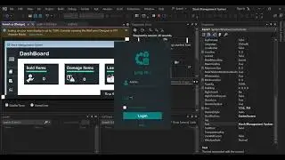 Progress Bar Loading and Log in Page