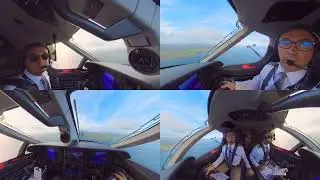 Visual approach at Ronaldsway APT ( Isle of Man )
