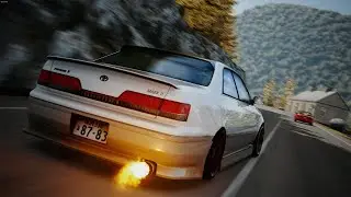 Assetto Corsa - ILLEGAL DRIFT w/ JZX-100 at Transfagarasan (Traffic) [VR]