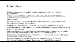 Windows and Doors