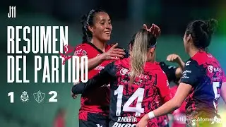 Resumen Club Santos Femenil 1-2 Académicas Jornada 11 Apertura 2025 Liga MX Femenil