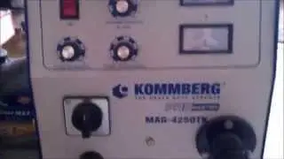 soldadora MIG-MAG Kommberg MAG-4250TK 230 Ampers