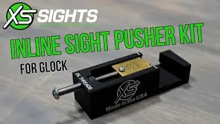 The XS Sights DIY Series Inline Sight Pusher Kit For GLOCK