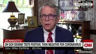 OH Gov. Mike DeWine - August 9, 2020 Testing