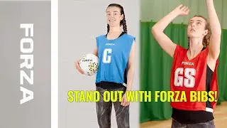 Unleash Your Game with FORZA Pro Netball Bibs | Lightweight, Breathable, and Vibrant!