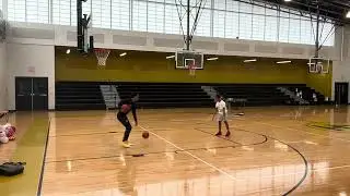 Great Workout Session With The Young 5th Grader Demetrice Johnson! #LOCKIN #BEGREAT #DJ