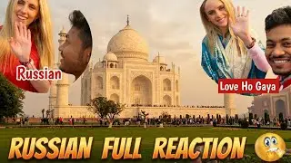 Agra Taj Mahal Vlog 2026 ❤️ || Russian full Reaction Vlog 😍 #jagmohanvlogs #jagmohanthevlog 