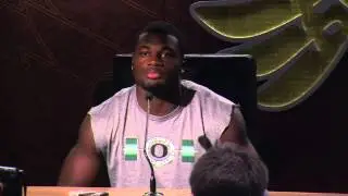 Royce Freeman on his first game: &lsquo;It was a great experience&rsquo;