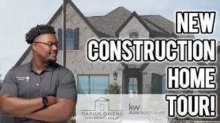 Touring New Construction Homes in Fate, TX!