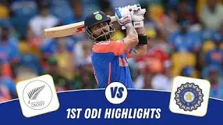 IND vs NZ, 1st ODI, 2026 Highlights