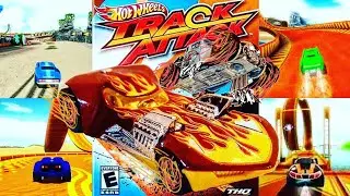 HOTWHEELS TRACK ATTACK ALL CARS IN MINIATURES ( 2010 - WII E NDS )