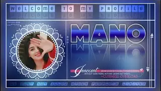 Glass Font Cover Photo Editing 2021| How To Make Stylish Facebook Cover Photo in Picsart & Pixellab