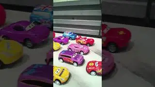 McQueen Mini Race Track 🏎️ #pitintoys #toys #automobile #pixarcars #lightningmcqueen #cars #mcqueen