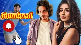 How to make YouTube thumbnail  by kine master easy trick #thumnailmaker #tipsandtricks #kinemaster