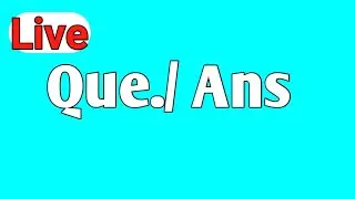 #RajeshSirlive  Exams doubt clearing live stream | no afraid exam period | questions answer live