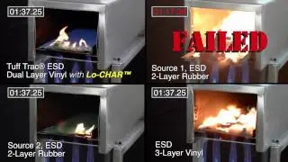 Tuff Trac ESD with NEW Lo-Char Fire Test