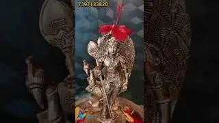 Lord Murugan with Peacock Brass Statue @ VgoCart.com