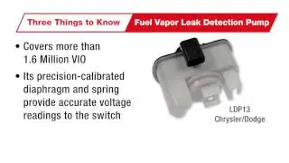 Three Things to Know: LDP13 - Fuel Vapor Leak Detection Pump