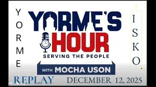 YORME'S HOUR REPLAY: LINGGUHANG PAG-UU;LAT MULA KAY YORME #iskomoreno