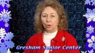 Gresham Senior Center - Holiday Greetings To The Community