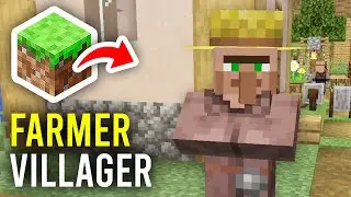 How To Make A Farmer Villager In Minecraft - Full Guide