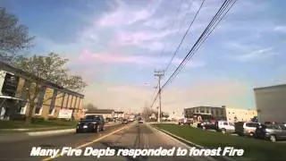 Forest Fire Riverglade- Smoke n Moncton