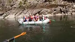 A family raft trip on Idaho's Main Salmon River