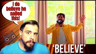 FIRST TIME HEARING! │ Believe - Gabriel Henrique (Cover)