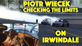 Formula D Pro driver simulator practice before the FINAL round