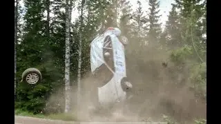 BEST OF RALLY | Big Crashes, Mistakes & Flat out | RallyOnline 4K