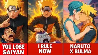 What If Naruto Landed In The Dragon Ball Z Universe? 🌌🔥 #fanstory #anime #naruto #dragonballz