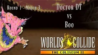 Coliseum II - Round 1 Match 3 - DoctorDT vs. Boo - Final Fantasy 6 Worlds Collide Randomizer