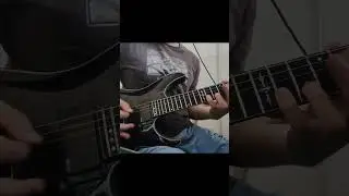 As I lay Dying - Whitewashed Tomb Build Up Riff Guitar Cover
