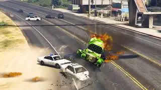 Israeli Navy Aircraft Carrier Badly Destroyed by Irani Fighter Jets in Jerusalem Sea - GTA 5