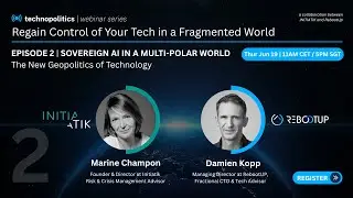 Technopolitics Series - Episode 2: Sovereign AI in a multi-polar world