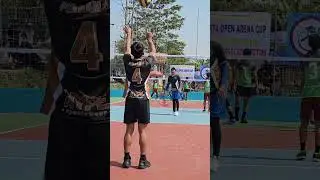 Dewa setter dicky ar perdana tarkam lagi di bandung setelah cedera #volleyball #bugiesport