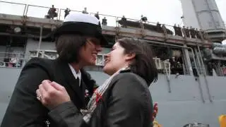 Watch as gay Navy couple torpedo the 