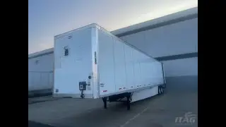 2019 Wabash 53ft Dry Van Trailer - DuraPlate Walls, Aluminum Roof, Swing Doors, Tire Inflation