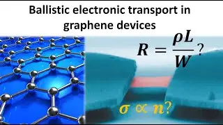 Ballistic electronic transport in graphene devices