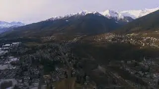 4K DRONE | Over the Mountains