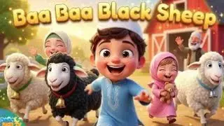 Baa Baa Black Sheep muslim version | islamic Nursery Rhyme #islamiccartoon #nasheed #kids