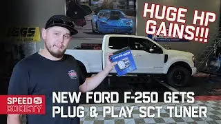 ОГРОМНЫЙ ПРИРОСТ! Наш новый Ford F250 получил тюнер SCT Plug & Play! Сохраняя гарантию и контроль выбросов!