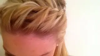 Summer Hair Tutorial: Quick Braided Bangs