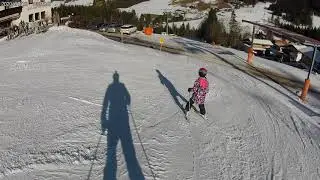 Dachstein West 01.2020 ski Astauwinkel route 18 Akaso v50 pro