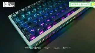 Keyboard show | WEIKAV nut65 - Light Moves with Your Sound. #keyboard #weikavnut65